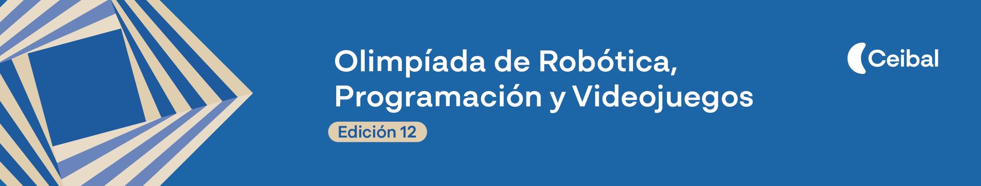 Olimpíada de robótica, programación y videojuegos